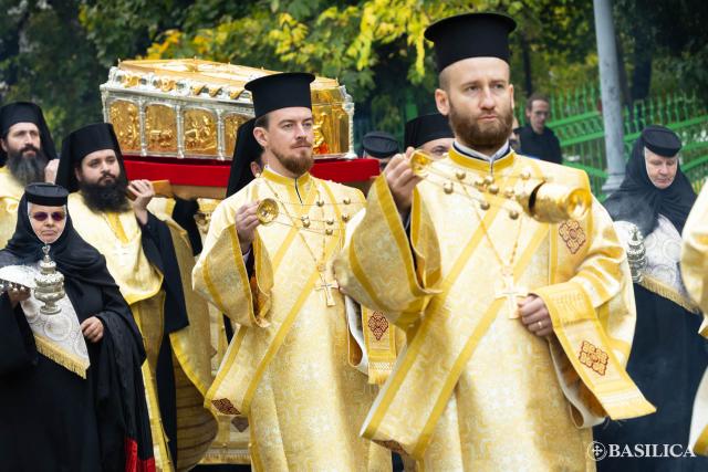 Procesiunea „Calea Sfinților” prin inima Capitalei