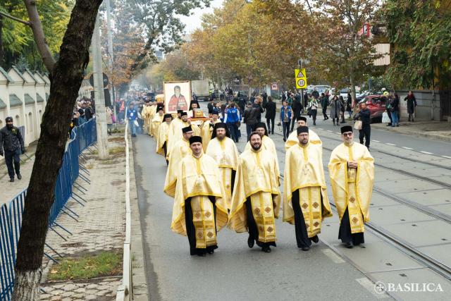 Procesiunea „Calea Sfinților” prin inima Capitalei