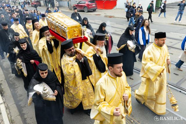 Procesiunea „Calea Sfinților” prin inima Capitalei