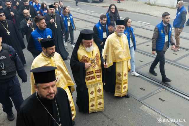 Procesiunea „Calea Sfinților” prin inima Capitalei