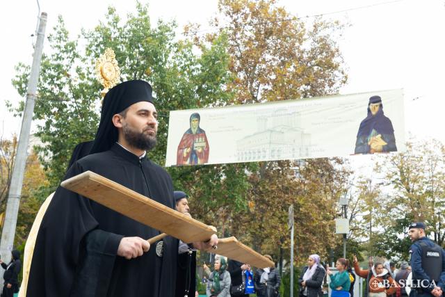 Procesiunea „Calea Sfinților” prin inima Capitalei