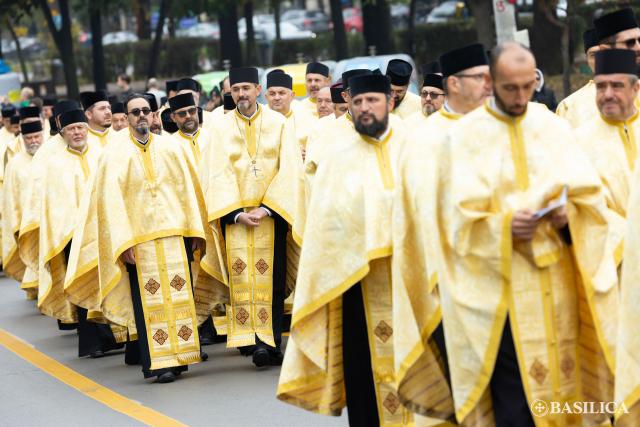 Procesiunea „Calea Sfinților” prin inima Capitalei