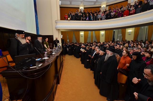 Imagini de la Conferința IPS Hierotheos Vlachos la Iași