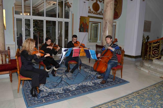 Colindători la Reşedinţa Mitropolitană - Cvartetul Artes din Iași