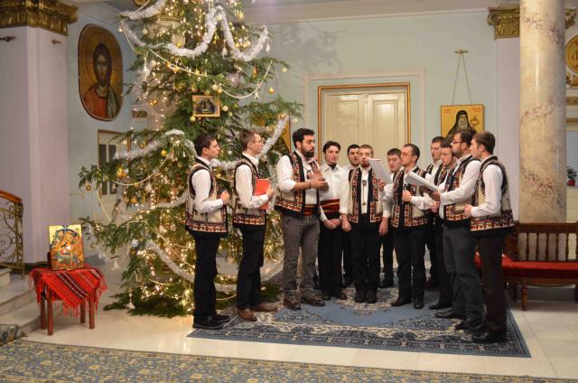 Colindători la Reşedinţa Mitropolitană - Corul Byzantion