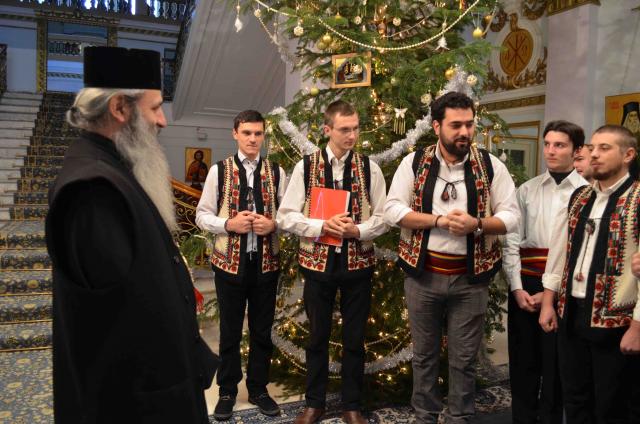 Colindători la Reşedinţa Mitropolitană - Corul Byzantion