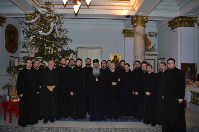 Colindători la Reşedinţa Mitropolitană - Corala preoților din protopopiatul Iaşi 3 