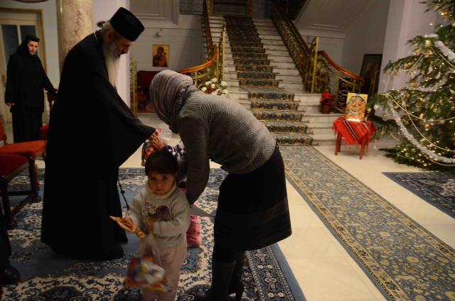 Colindători la Reşedinţa Mitropolitană - Parohia Buruieneşti, Iaşi