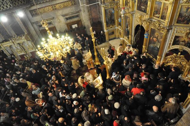 Duminica Ortodoxiei la Catedrala mitropolitană din Iaşi