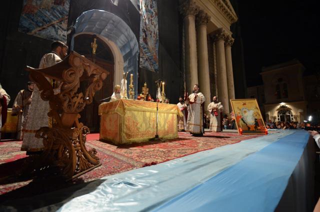Slujba Învierii la Catedrala mitropolitană din Iași