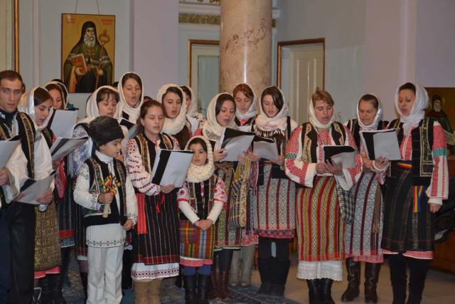 Colindători la Reşedinţa Mitropolitană - Parohia Sabasa, Protopopiatul Ceahlău