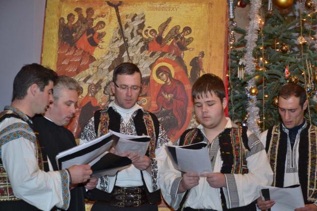 Colindători la Reşedinţa Mitropolitană - Parohia Sabasa, Protopopiatul Ceahlău