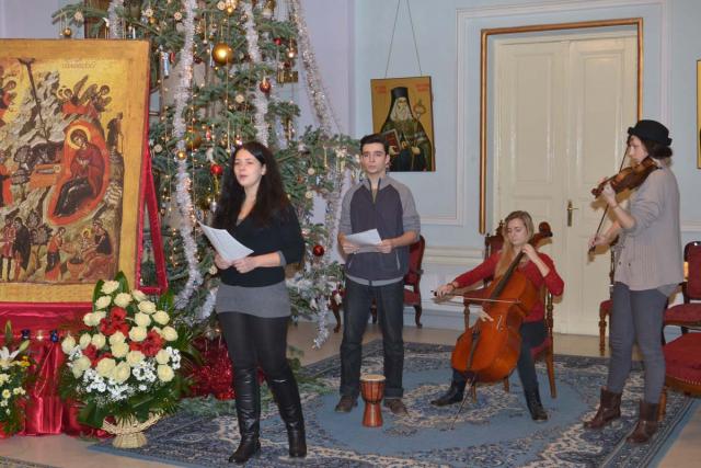 Colindători la Reşedinţa Mitropolitană - Cvartet Armoni - Universitatea de Arte Iaşi