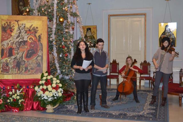 Colindători la Reşedinţa Mitropolitană - Cvartet Armoni - Universitatea de Arte Iaşi