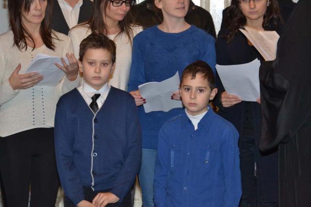 Colindători la Reşedinţa Mitropolitană - Parohia Tungujei Protopopiatul Iasi 3