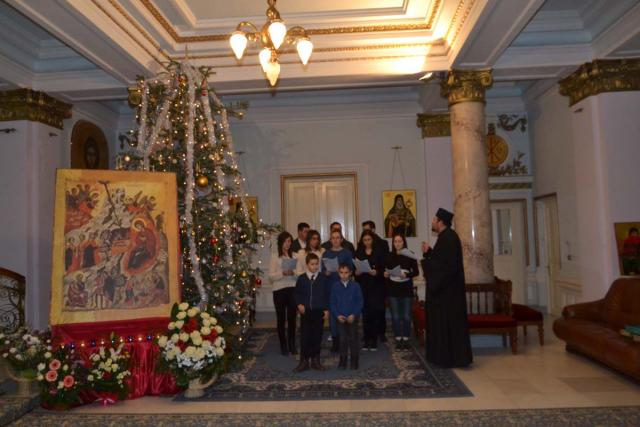 Colindători la Reşedinţa Mitropolitană - Parohia Tungujei Protopopiatul Iasi 3