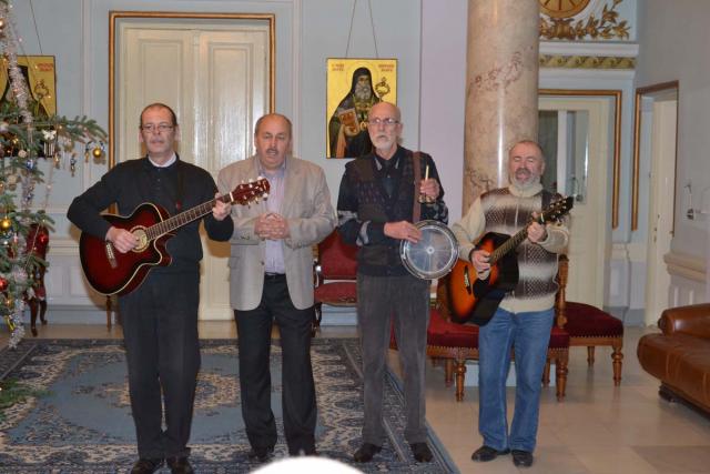 Colindători la Reşedinţa Mitropolitană - Colindători de la Palatul Culturii
