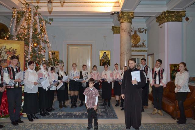 Colindători la Reşedinţa Mitropolitană - Parohia Movileni, Protopopiatul Iaşi I