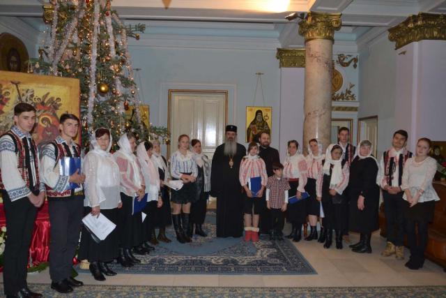 Colindători la Reşedinţa Mitropolitană - Parohia Movileni, Protopopiatul Iaşi I