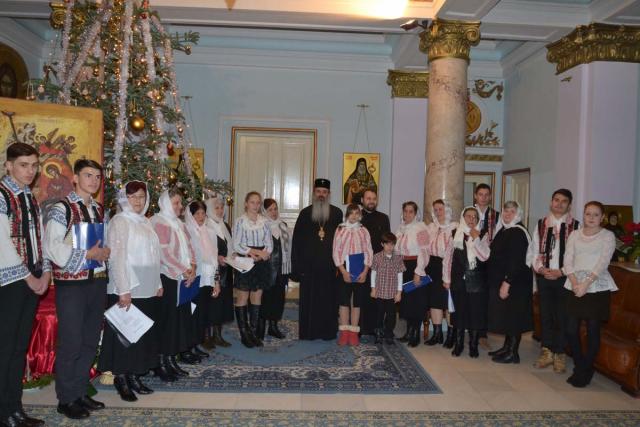 Colindători la Reşedinţa Mitropolitană - Parohia Movileni, Protopopiatul Iaşi I