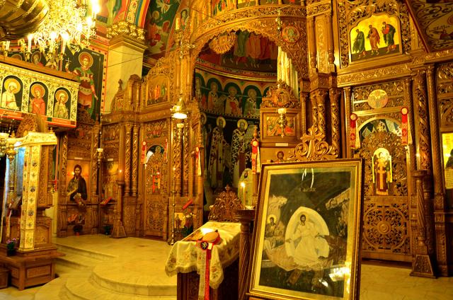 Învierea Domnului la Mănăstirea Pângărați