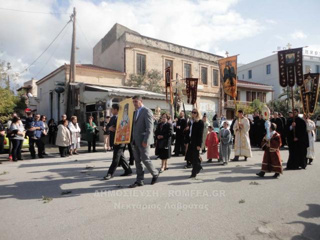 Sfântul Nectarie sărbătorit în Eghina