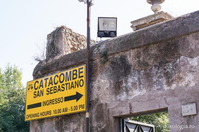 Catacombele și mormântul Sfântului Sebastian din Roma - galerie foto