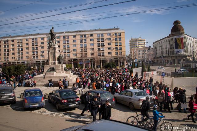 Marşul pentru viaţă 2015 la Iaşi - galerie foto