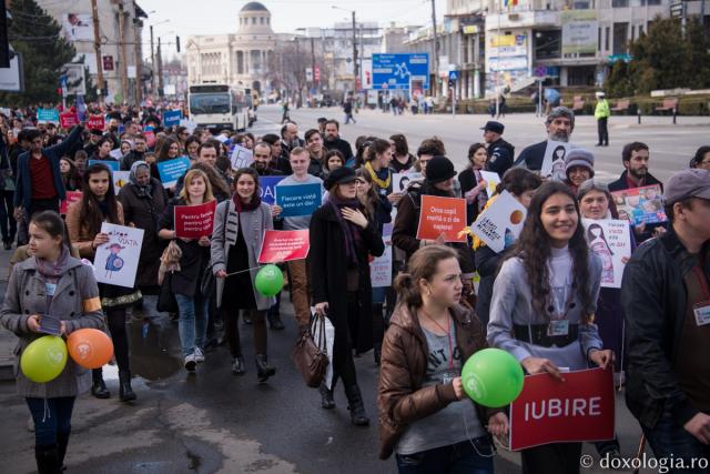 Marşul pentru viaţă 2015 la Iaşi - galerie foto