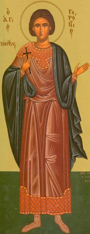 Sfântul Mucenic Gherontie Sfântul Mucenic Gherontie