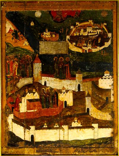 Cinstirea Icoanei Maicii Domnului „Protectoarea” din Pskov Cinstirea Sfintei Icoanei a Maicii Domnului „Protectoarea” din Pskov