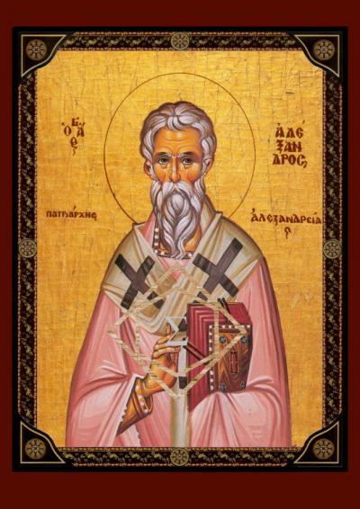 Sfântul Ierarh Alexandru, Arhiepiscopul Alexandriei Sfântul Ierarh Alexandru, Arhiepiscopul Alexandriei