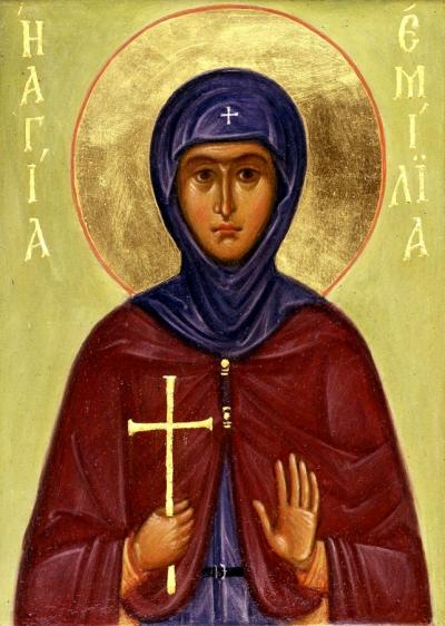 Sfânta Emilia, mama Sfântului Ierarh Vasile cel Mare