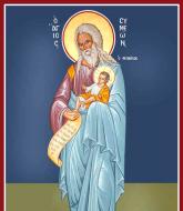 Sfântul și Dreptul Simeon, primitorul de Dumnezeu