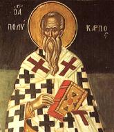 Sfântul Sfințit Mucenic Policarp, Episcopul Smirnei