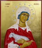 Sfânta Muceniță Agnia din Roma