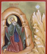 Sfântul Simon Izvorâtorul de mir, ctitorul Mănăstirii Simonos Petras