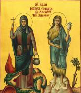 Sfintele Mironosițe Maria și Marta, surorile Dreptului Lazăr
