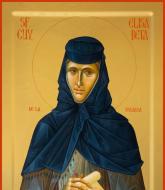 Sfânta Cuvioasă Elisabeta de la Pasărea