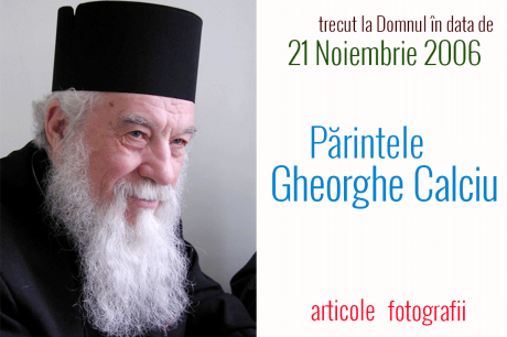 Părintele Gheorghe Calciu