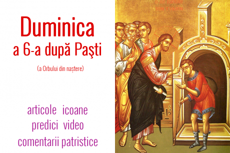 Duminica a 6-a după Paști (a Orbului din naștere)