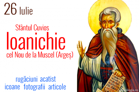 Sfântul Cuvios Ioanichie cel Nou de la Muscel (Argeș)