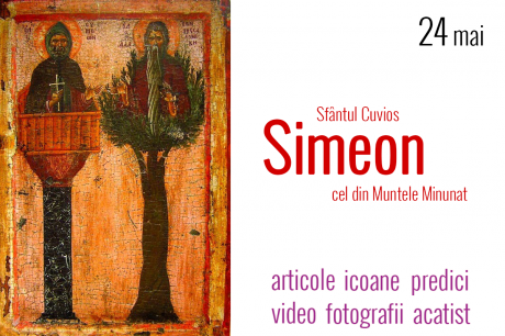 Sfântul Cuvios Simeon cel din Muntele Minunat
