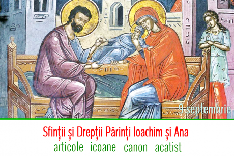 Sfinții și Drepții Părinți Ioachim și Ana