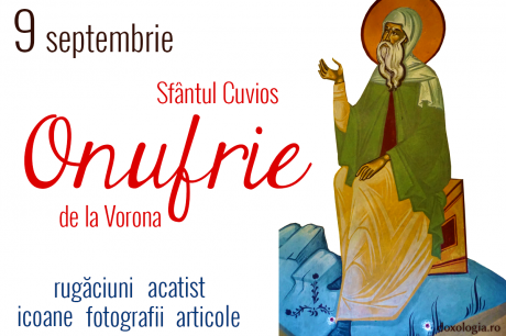 Sfântul Cuvios Onufrie de la Vorona