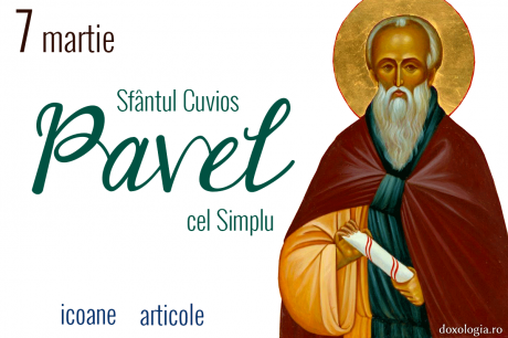 Sfântul Cuvios Pavel cel Simplu