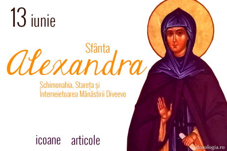 Sfânta Alexandra Schimonahia, Stareța și Întemeietoarea Mănăstirii Diveevo
