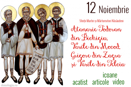 Sfinții Martiri și Mărturisitori Năsăudeni: Atanasie Todoran din Bichigiu, Vasile din Mocod, Grigore din Zagra și Vasile din Telciu
