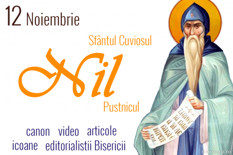 Sfântul Cuvios Nil Pustnicul