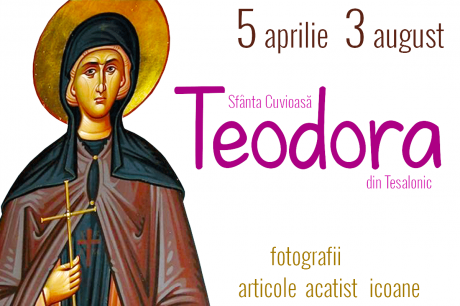 Sfânta Cuvioasă Teodora din Tesalonic